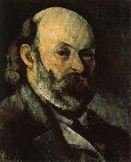 Paul Cezanne Self-Portrait painting